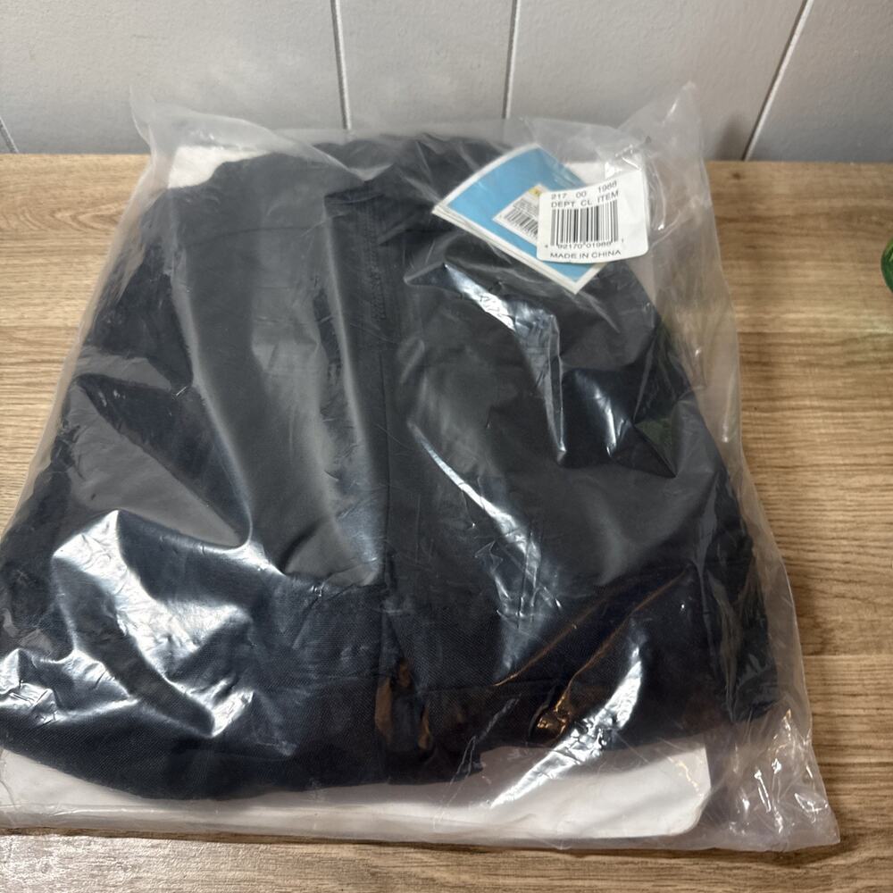 Ciroo. Sz.12 Black Snow Pants Bibs Pockets-Front Zip-Unsex Kids-new AA3